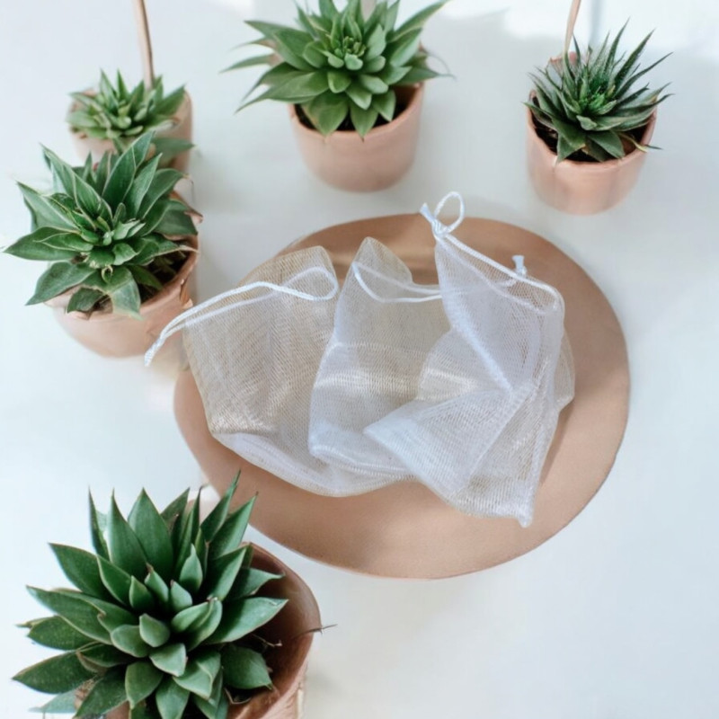 Sachet mousseur pour savon