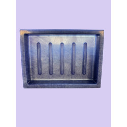 porte savon violet