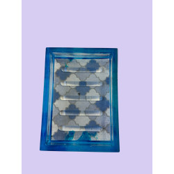 porte savon bleu effet...