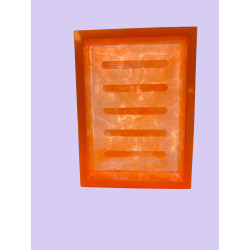 porte savon orange feu