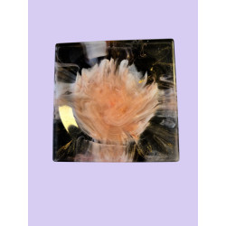 porte savon comme une rose
